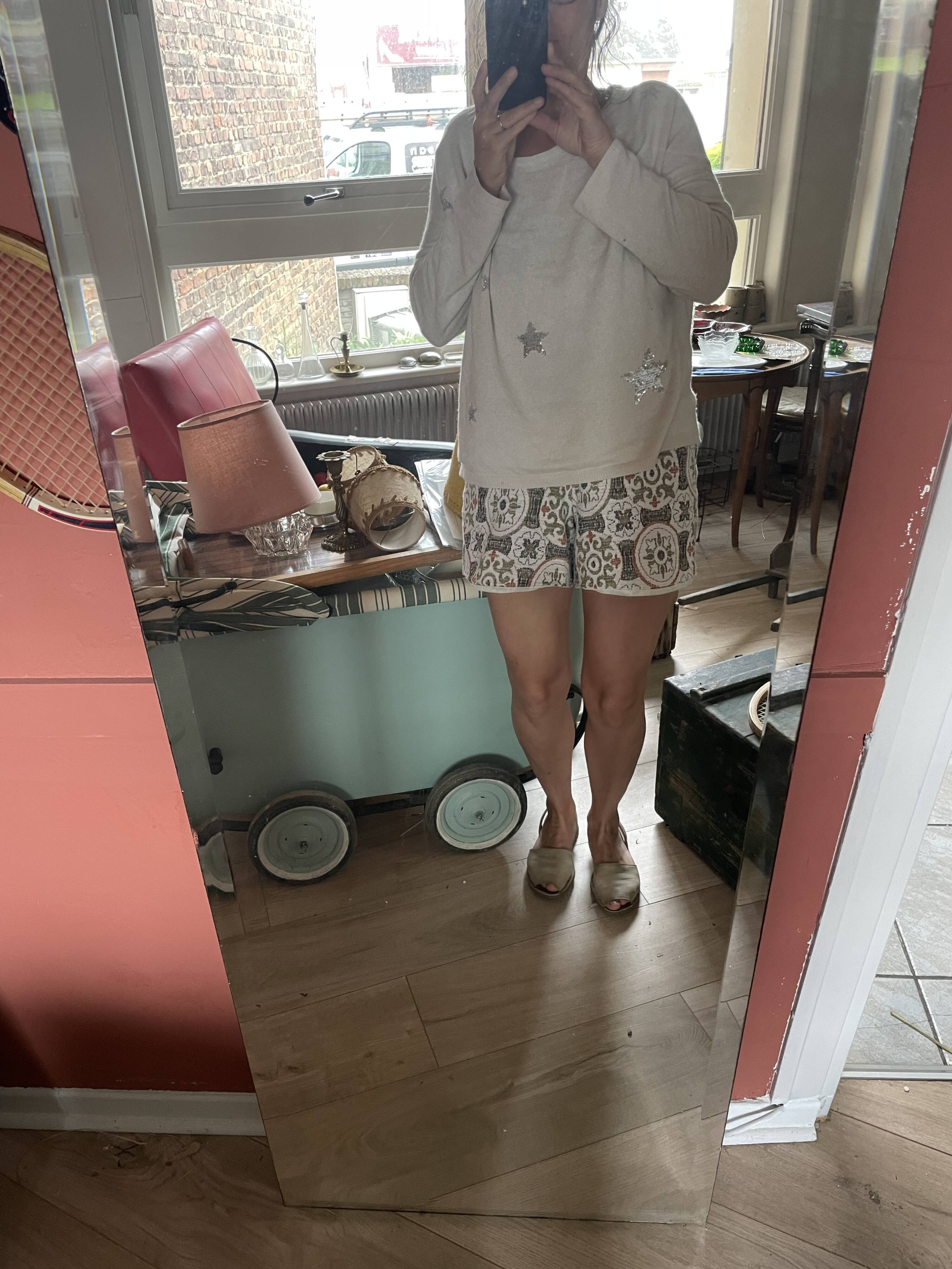 Beveled mirror 150x57cm