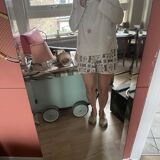 Beveled mirror 150x57cm