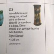 Diabolo Vase by Legras & Cie. - François-Théodore Legras