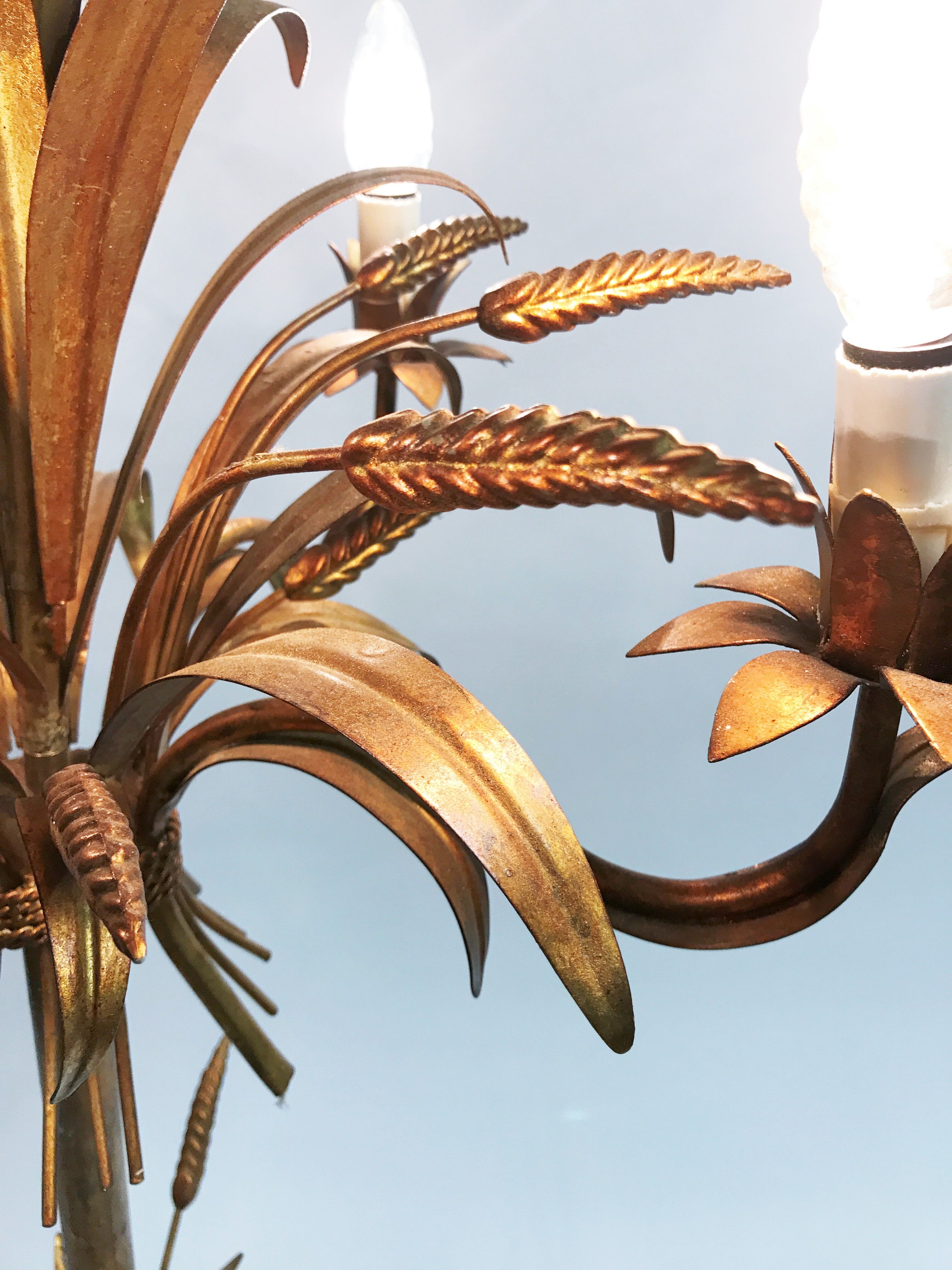 Sheaf of wheat floor lamp, 1960s