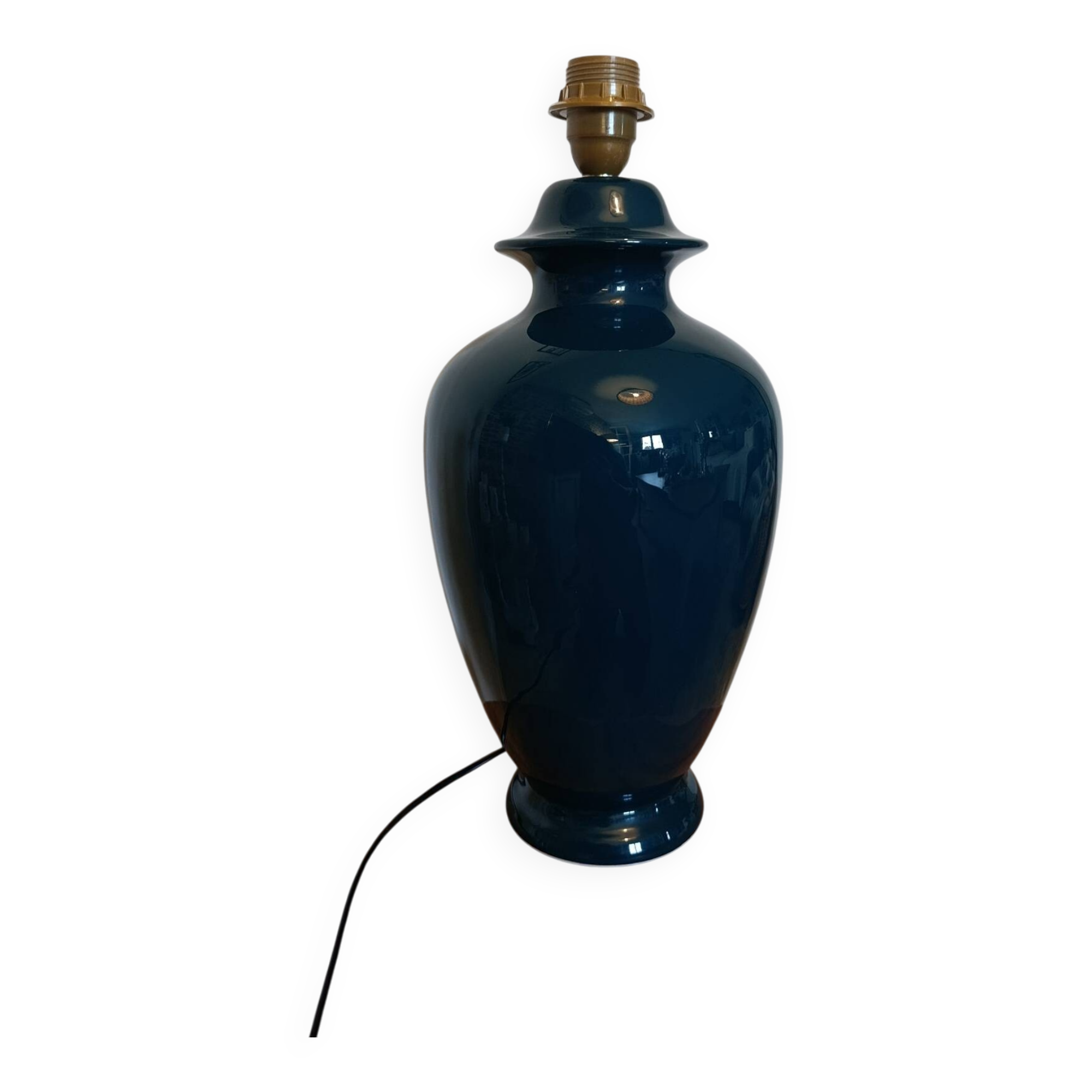 Pied de lampe émaillé
