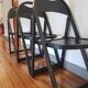 Lot of 3 folding chairs tunaet b751