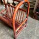 Dark bamboo magazine rack