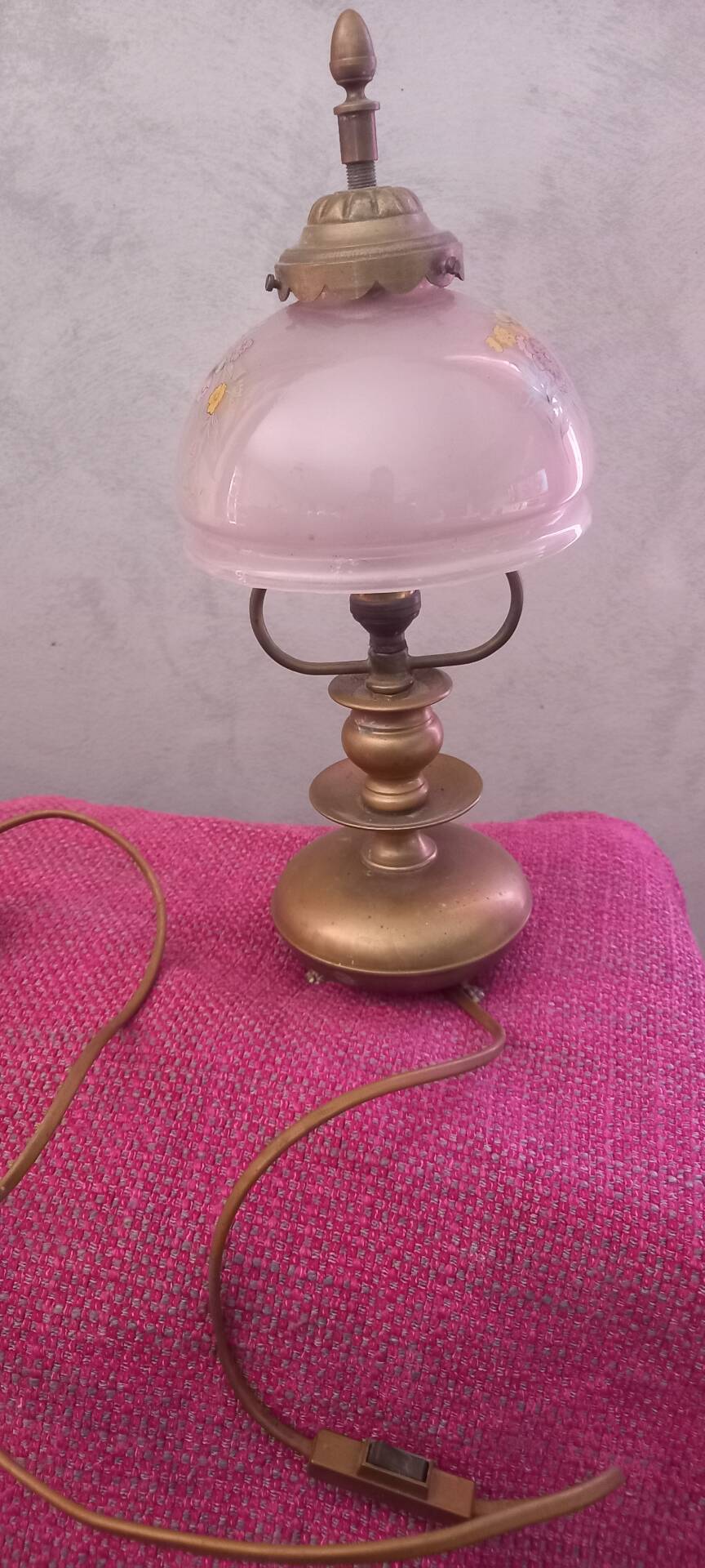 Lampe de chevet laiton