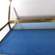 Showcase glass dome and gilded brass