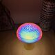 Lampe champignon mosaïque multicolore