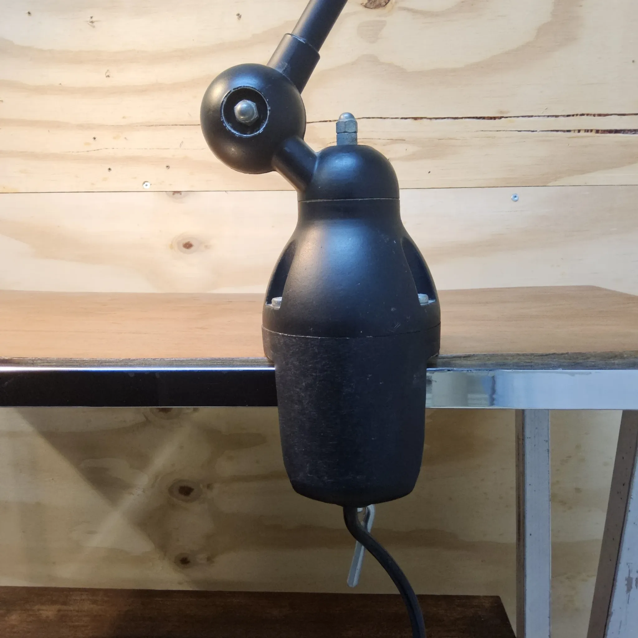 Vintage Jielde industrial adjustable factory lamp ^ desk