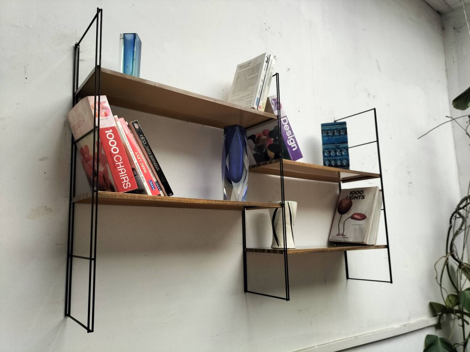 50s modular shelving unit