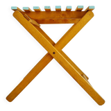 Wooden folding stool - Antique plant stand