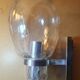Pair of space age wall lights by Doria Leuchten