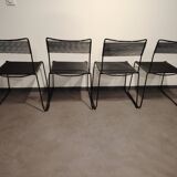 4 vintage spaghetti chairs