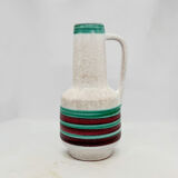 Ceramic vase with handle VEB Haldensleben, Germany, 1970s