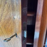 Armoire/bibliothèque en bois, années 1950/60