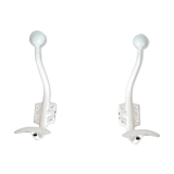 Old pair of metal pads