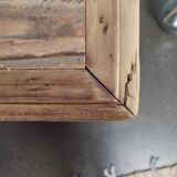 Buffet Noir et Bois Ancien