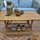 Vintage stoneware coffee service