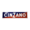 Large enameled plate CINZANO 40 years