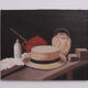 Oil painting on canvas - hat