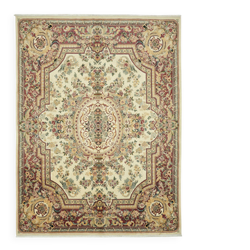 Turkish Handknotted Wool Oushak Rug 274 cm x 368 cm