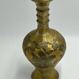 Vase attribué à la dynastie Tang, Chine , or et argent
