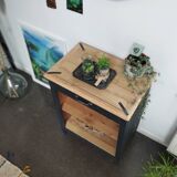 Petit Buffet Vintage-Confiturier Noir
