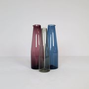 Midcentury Collection of 3 Bird Carafes by Iittala, Timo Sarpaneva, Finland, 1950s