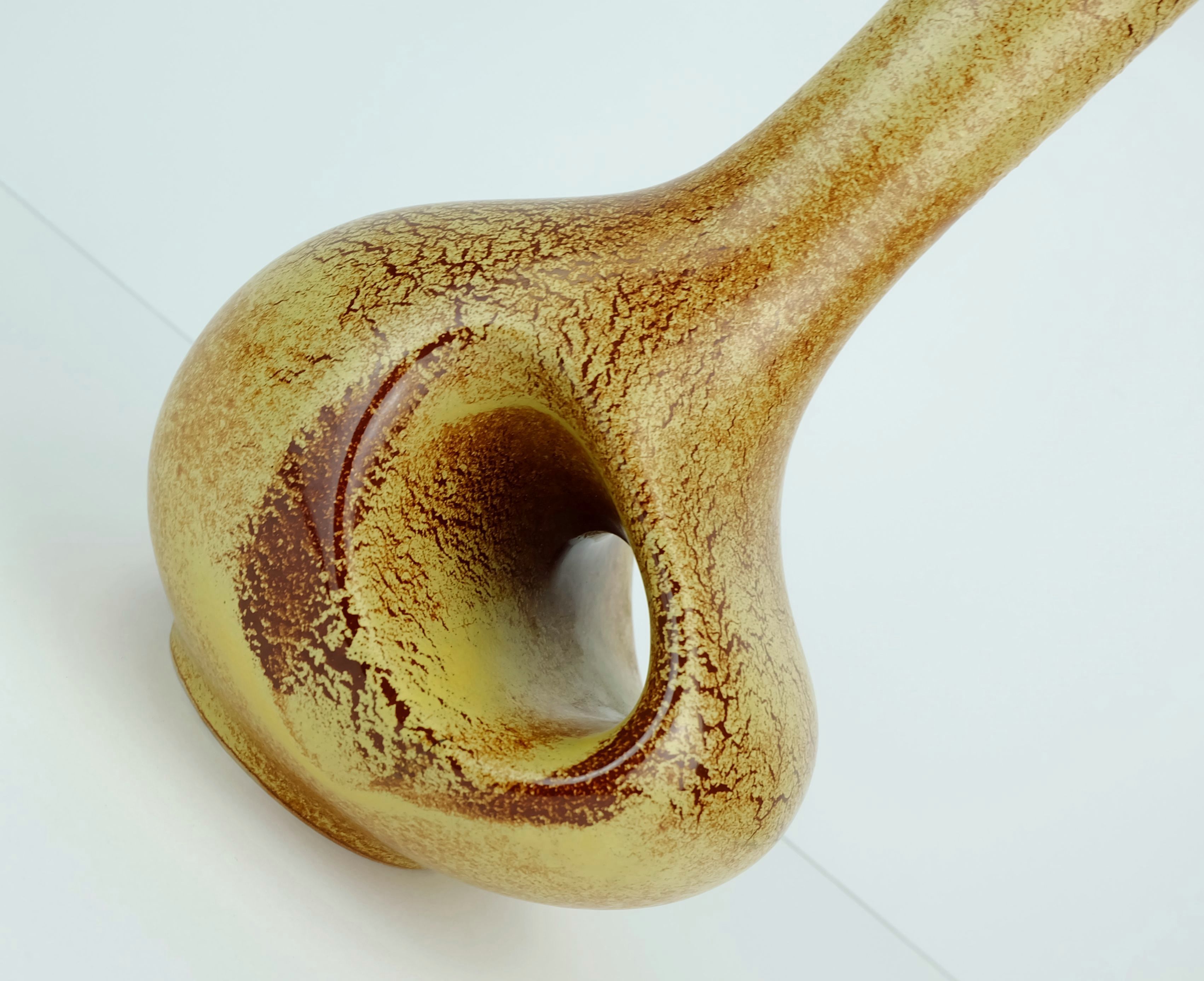 Vase Bertoncello Italie en céramique Roberto Rigan Années 1970
