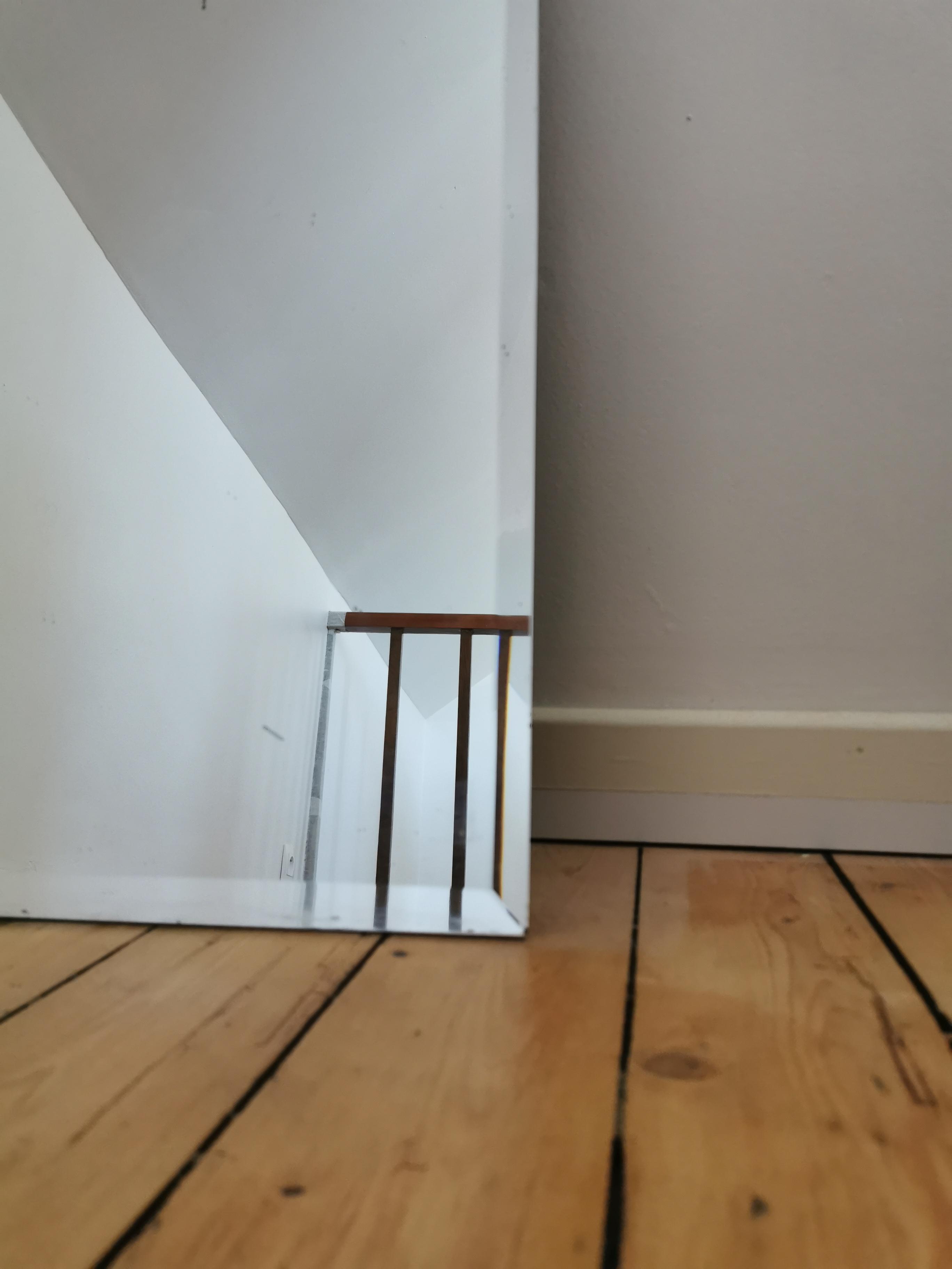 Art Deco beveled mirror