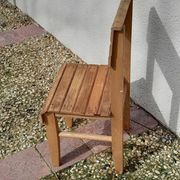 Vintage wooden children's chair from the 40s