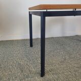 Vintage coffee table, minimalist modernist design, teak, 1960s.