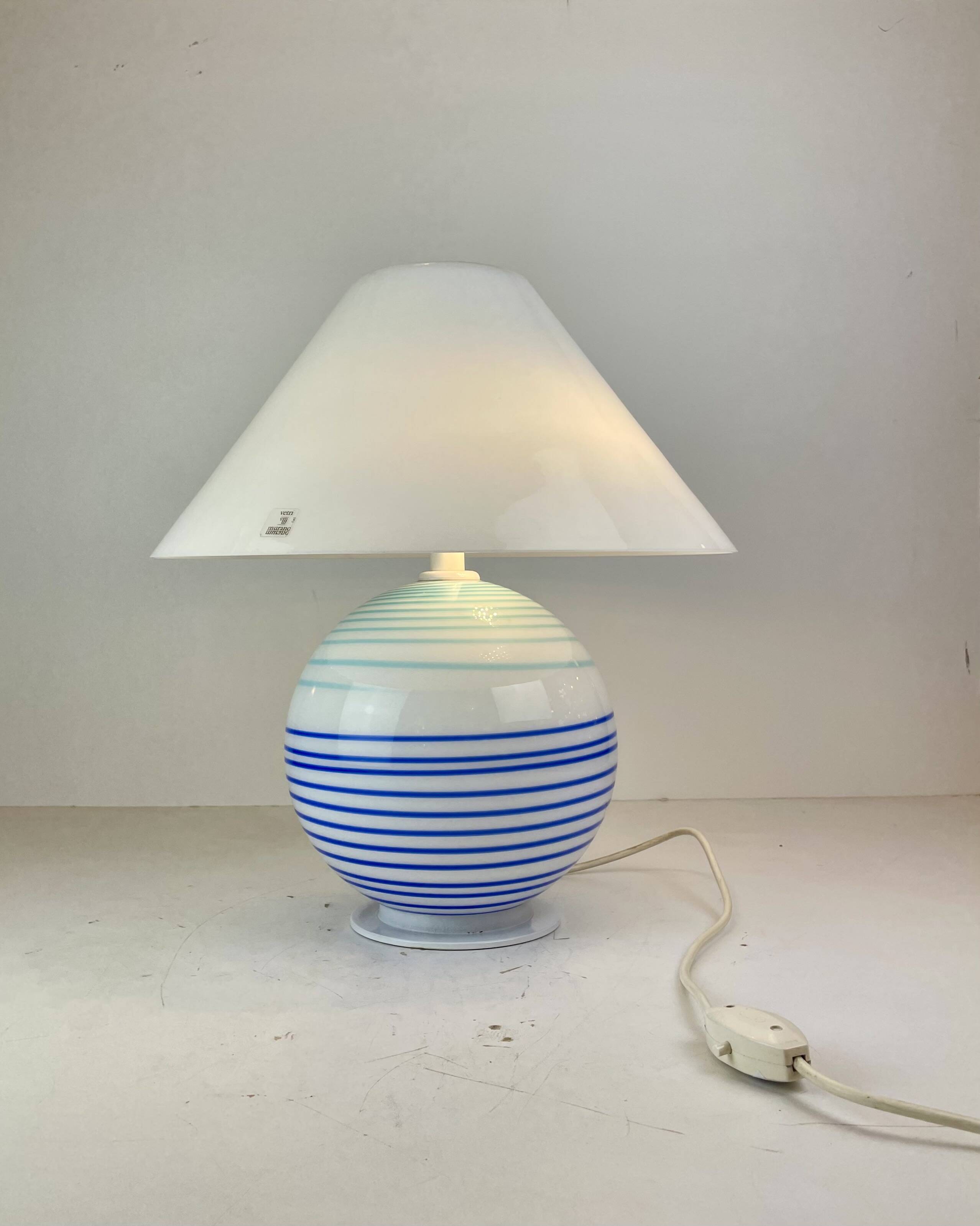 Coastal Murano Table Lamp by Antonangeli, Italy, 1980s