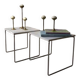 Brabantia side tables 1970s minimalist design