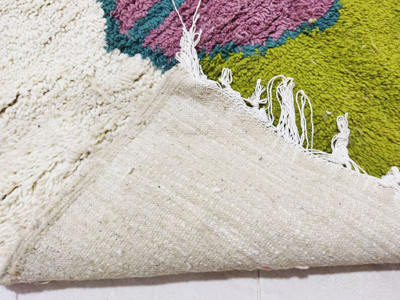 Colorful Berber carpet 264 X 138 CM