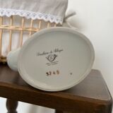 Numbered Sologne porcelain teapot