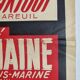Vintage 50s poster, industrial decor, 38 x 60 cm