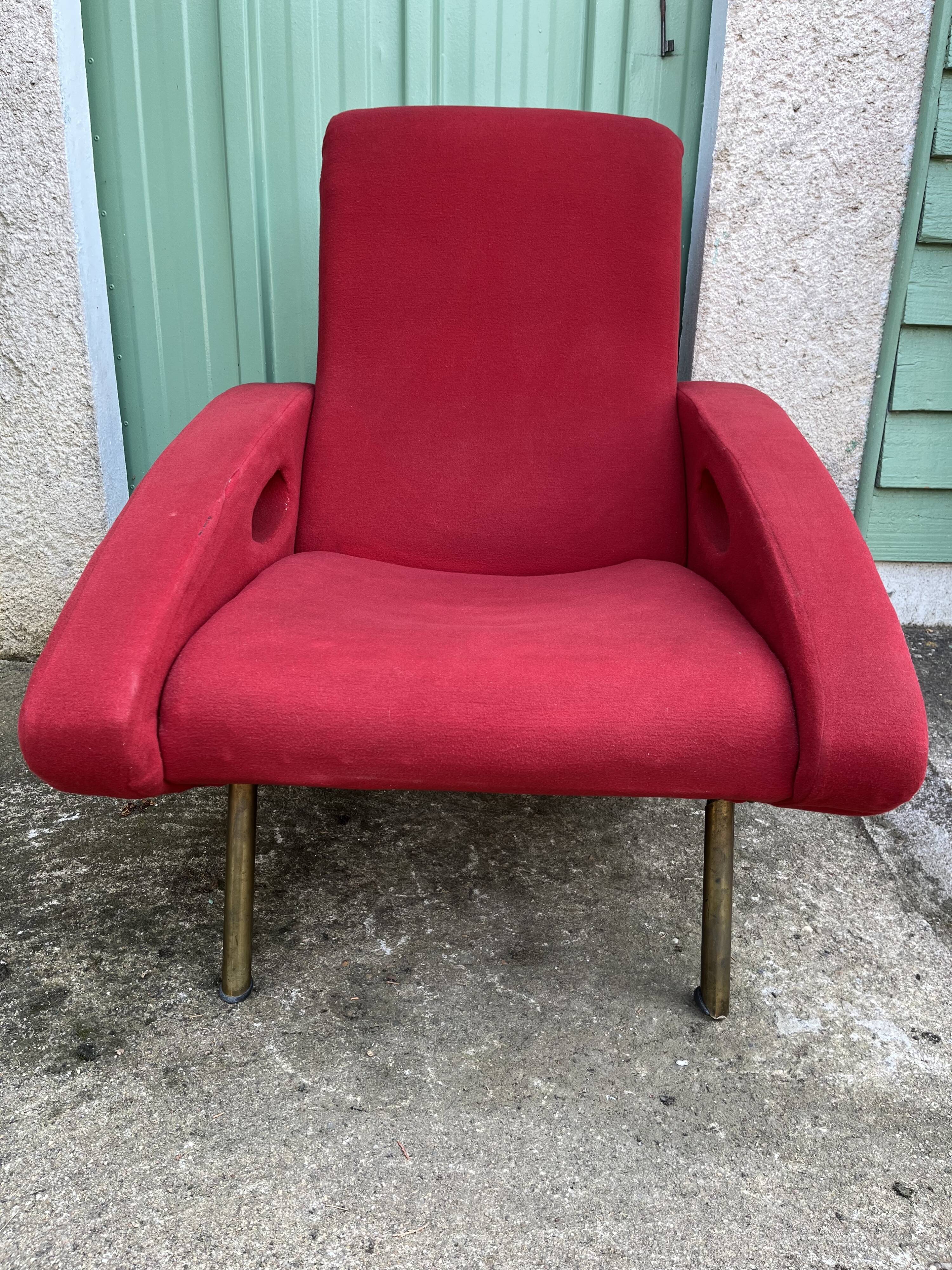 François Letourneur armchair for Maurice Mourra 1950 Vintage
