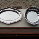 Stainless steel serving dishes 70s