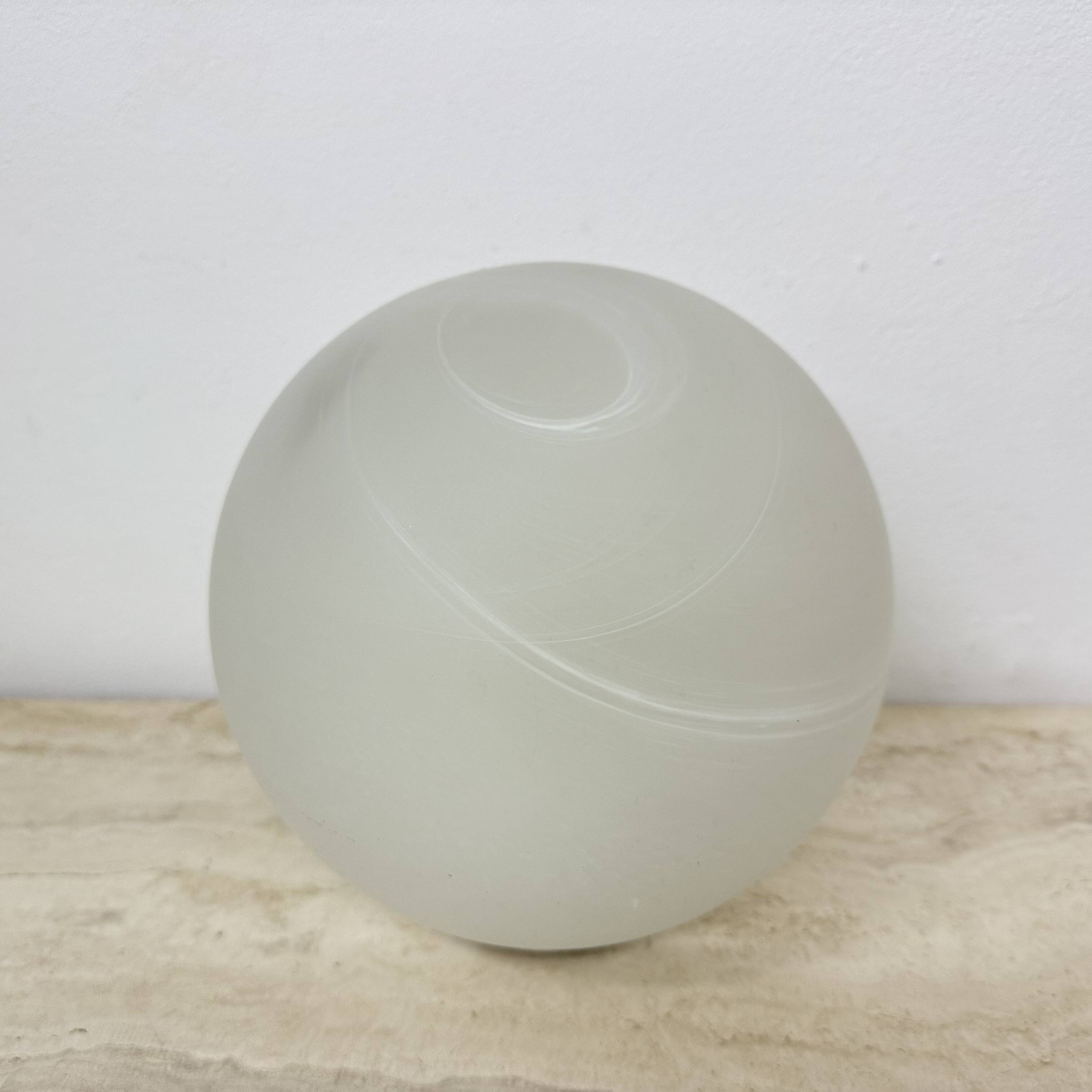 Vintage Wofi leuchten glass table lamp Mars