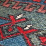 Tapis ancien turc anatolian fait main 74cm x 131cm 1920, 1c513