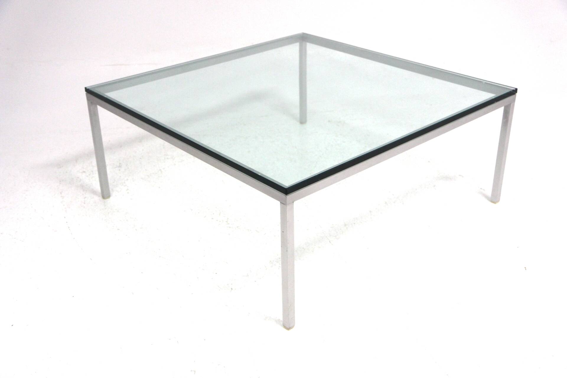 Scandinavian glass coffee table, Sweden, 1970