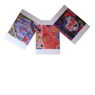 Abstract Constellations, contemporary abstract art