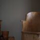 Wabi Sabi chair in solid birch, by a Swedish cabinetmaker, Modern, 1950s.