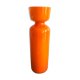 Vase opaline orange vintage