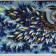 Vintage tapestry 70s Alain Cornic "La Nuit"
