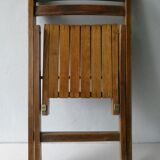 Child chair, wooden, folding, 70s
