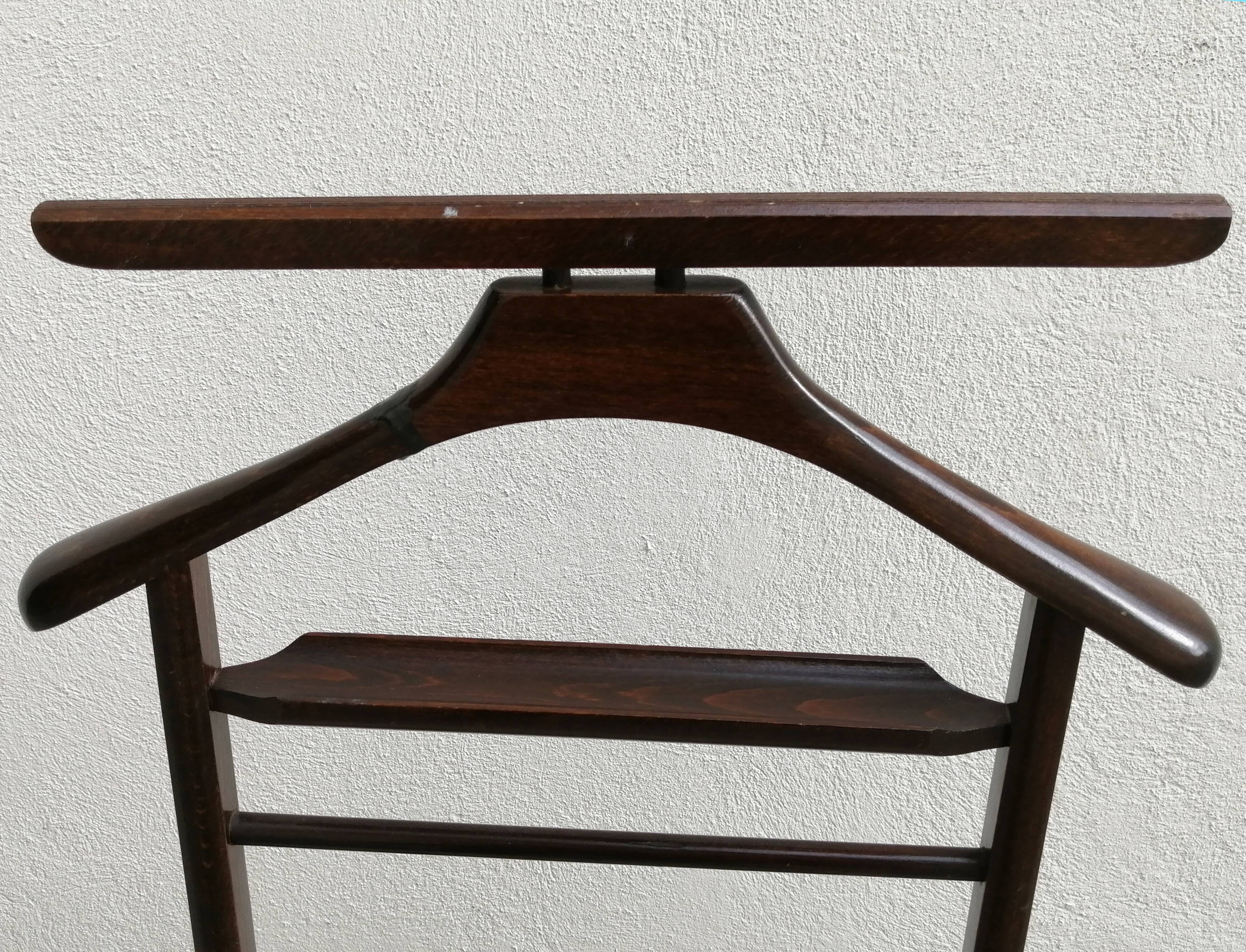 Vintage wooden valet