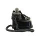 Old black telephone with rotary dial metal Bakelite RTT 56B