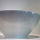 White porcelain salad bowl