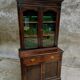 Antique china cabinet oak display cabinet English kitchen cabinet