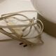 Choky ball lamp, vintage 70s